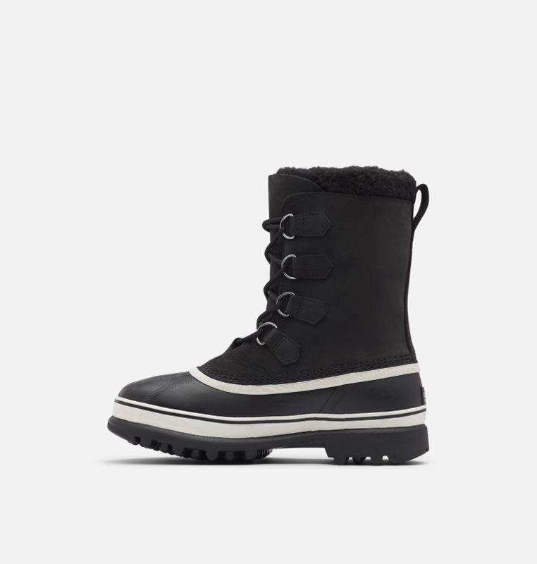 Botas Nieve Sorel Hombre - Caribou™ Negras/Gris - 07291-FIEJ